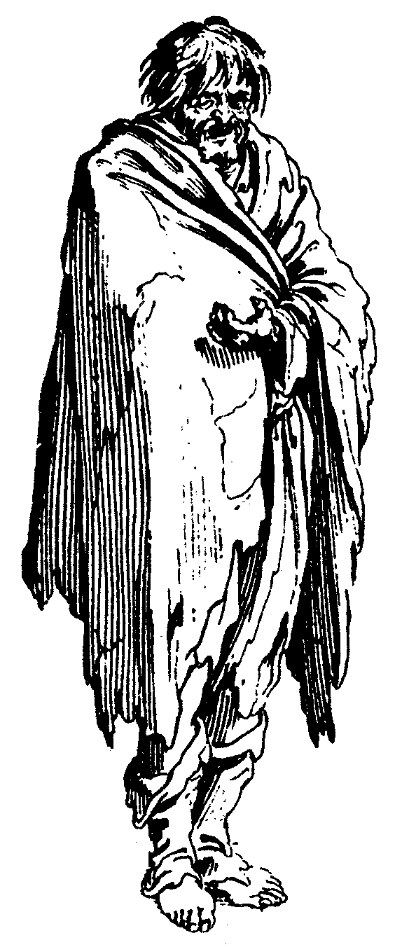 Bettler Malvorlage Coloring and Malvorlagan